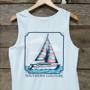 Southern Couture Sail Boat Tank